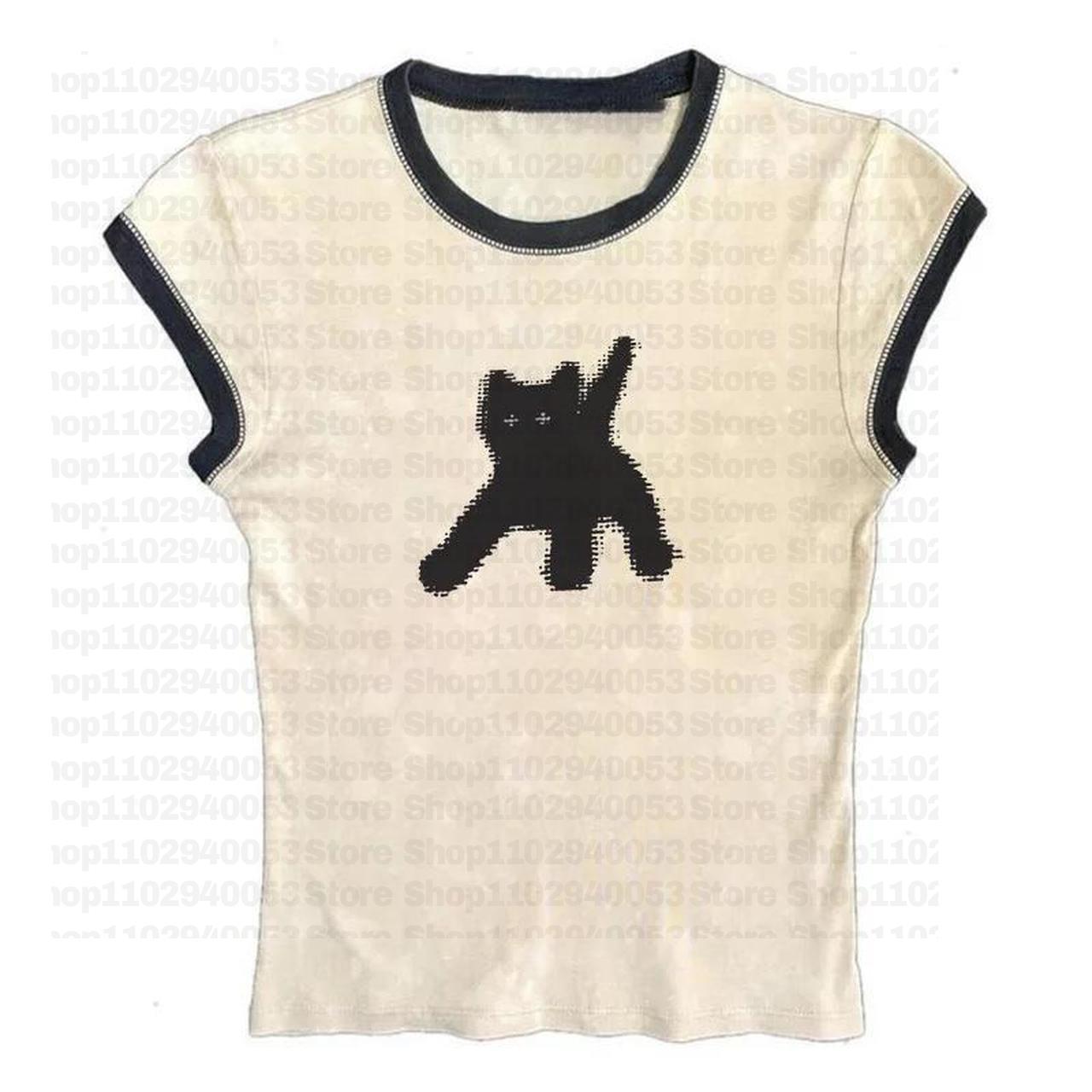 Y2K Graphic Baby Tee Crop - 여성 레터 그래픽 프린트 고딕 크롭탑,