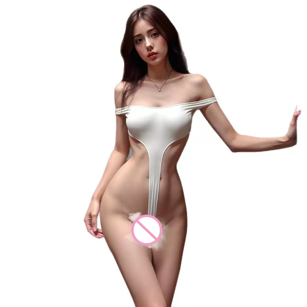 Lingerie - 여성용 섹시 레이스 테디 란제리 스트랩리
