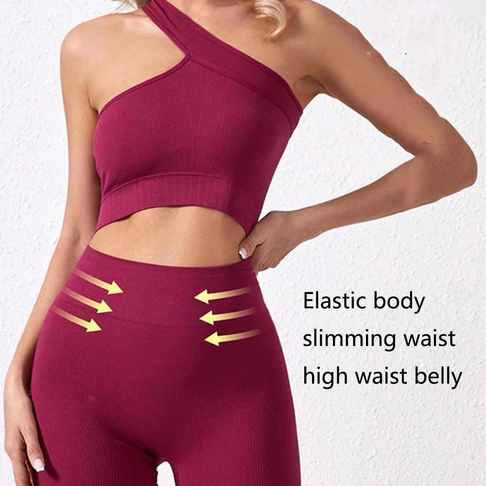 2피스 재사용 가능한 여성용 운동복 세트, 골지 하이웨 - Seamless Ribbed Workout Tank Top 리뷰 및 가격