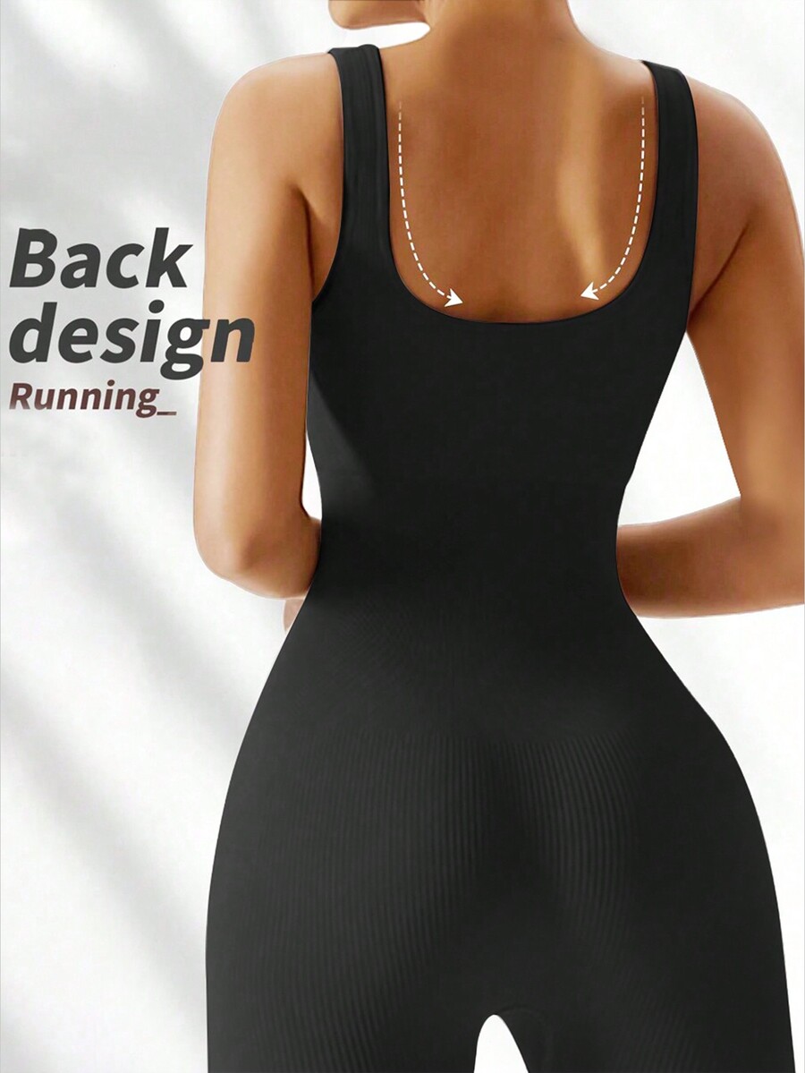 KIKIMINK 여성용 점프슈트 심리스 리브드 스퀘어  - Seamless Ribbed Workout Tank Top 리뷰 및 가격