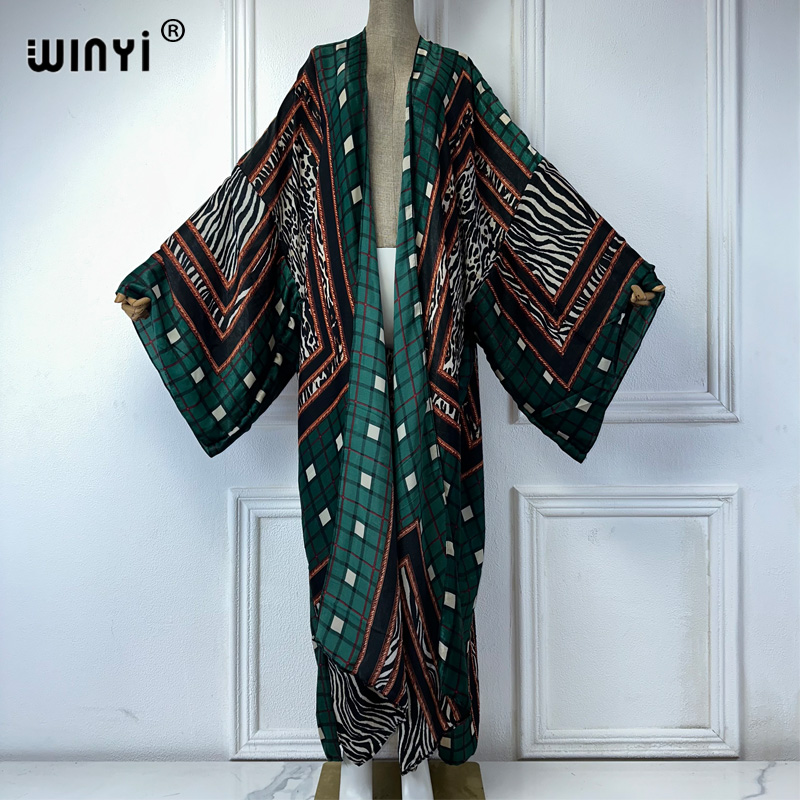 WINYI 기모노 섹시한 여름 2025 여성 코트 느슨 - Boho Summer Beach Maxi Dress 리뷰 및 가격