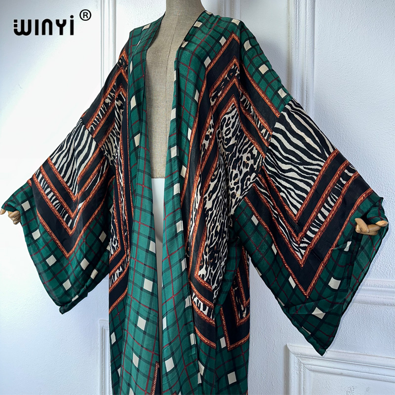 WINYI 기모노 섹시한 여름 2025 여성 코트 느슨 - Boho Summer Beach Maxi Dress 리뷰 및 가격