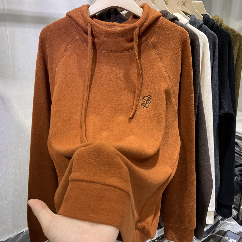 여성용 양털 안감 후드티 스웨트셔츠 이너웨어 보온 베이 - Korean Style A Line Shirt Dress 리뷰 및 가격