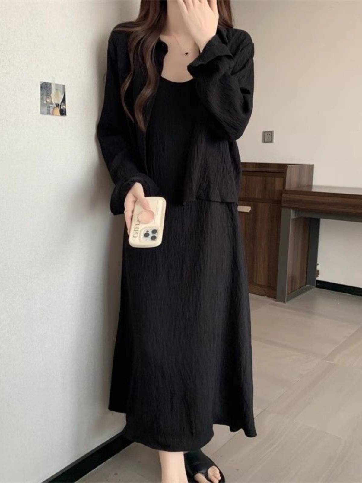 플러스 사이즈 여름 루즈핏 여성 드레스 셔츠 아우터웨어 - Korean Style A Line Shirt Dress 리뷰 및 가격