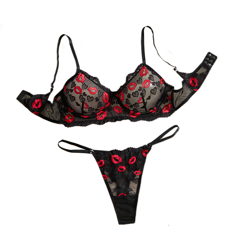 시스루 레이스 속옷 섹시 란제리 세트 여성용 유혹 브라 - Lingerie 리뷰 및 가격