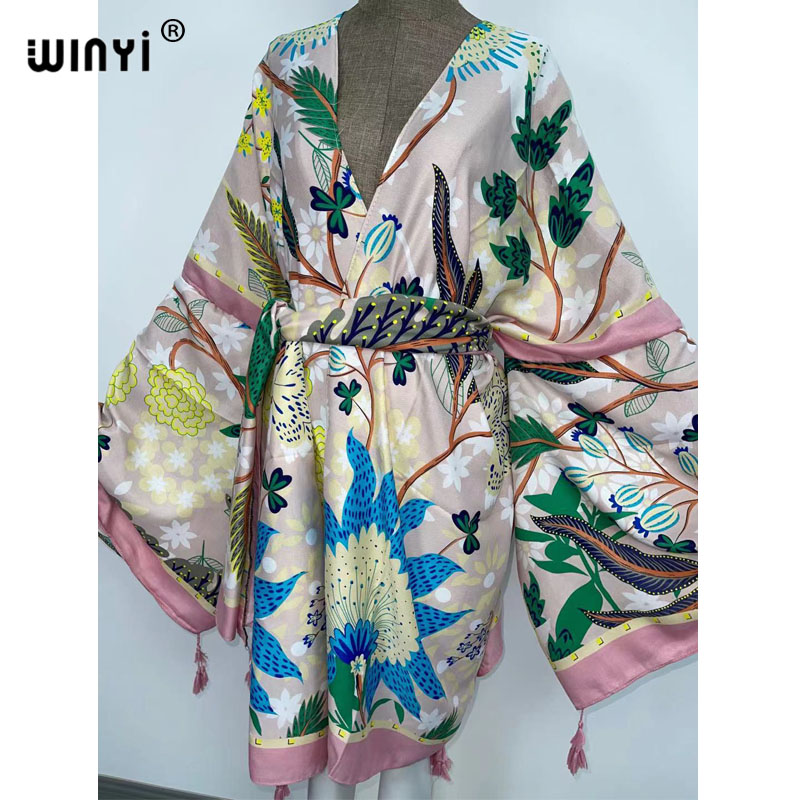 WINYI 여성용 가을 드레스 카디건 루즈 롱 드레스  - Boho Summer Beach Maxi Dress 리뷰 및 가격