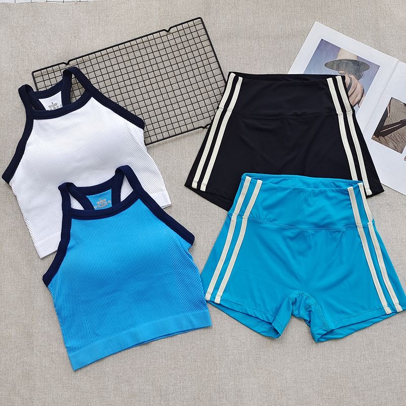 여성용 골지 트레이닝복 세트 2피스 트랙슈트 탱크탑 패 - Seamless Ribbed Workout Tank Top 리뷰 및 가격