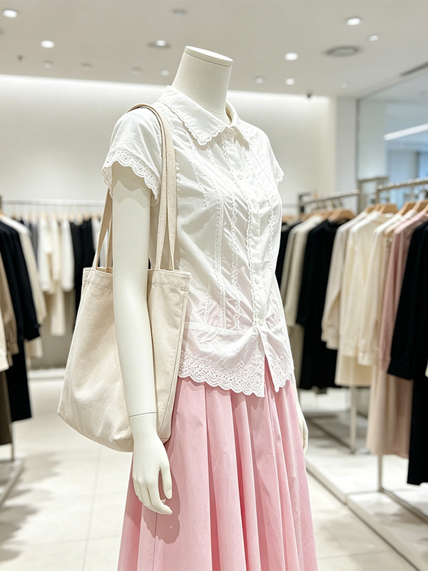 우아한 플러스 사이즈 여성 여름 셔츠와 A라인 스커트  - Korean Style A Line Shirt Dress 리뷰 및 가격