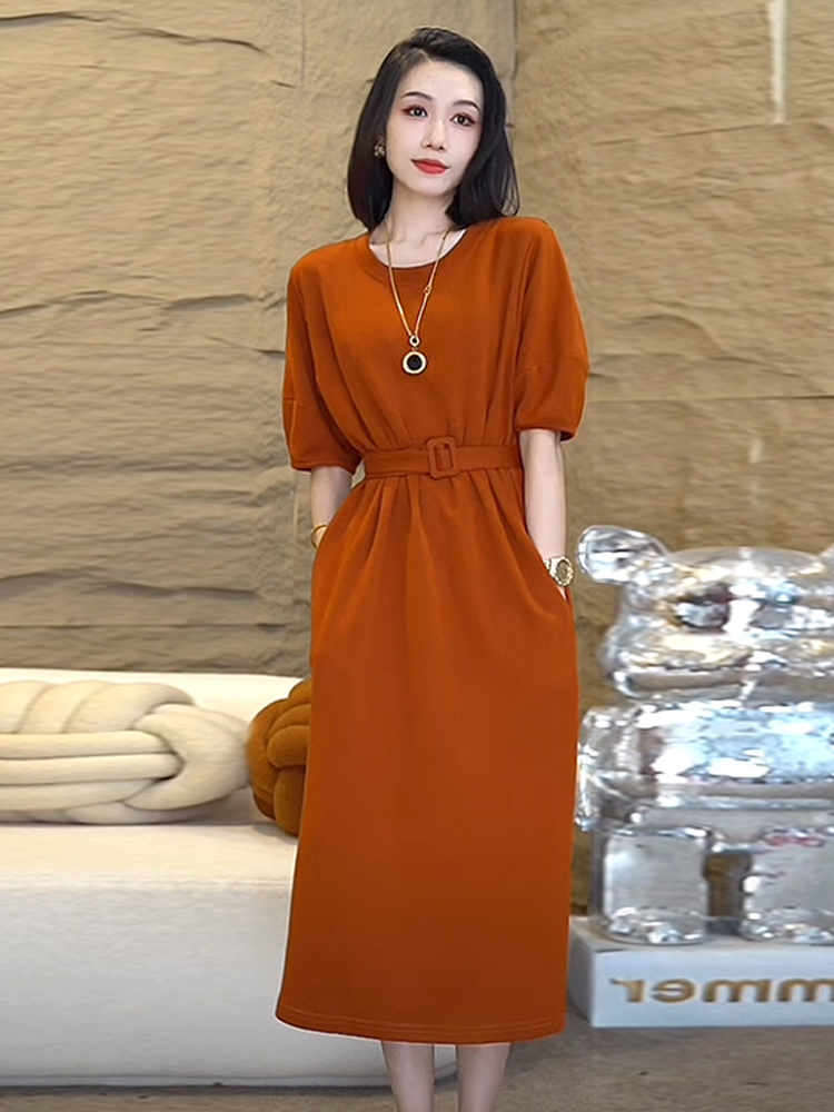 클라인 블루 여성용 여름 캐주얼 롱 티셔츠 드레스 허리 - Korean Style A Line Shirt Dress 리뷰 및 가격