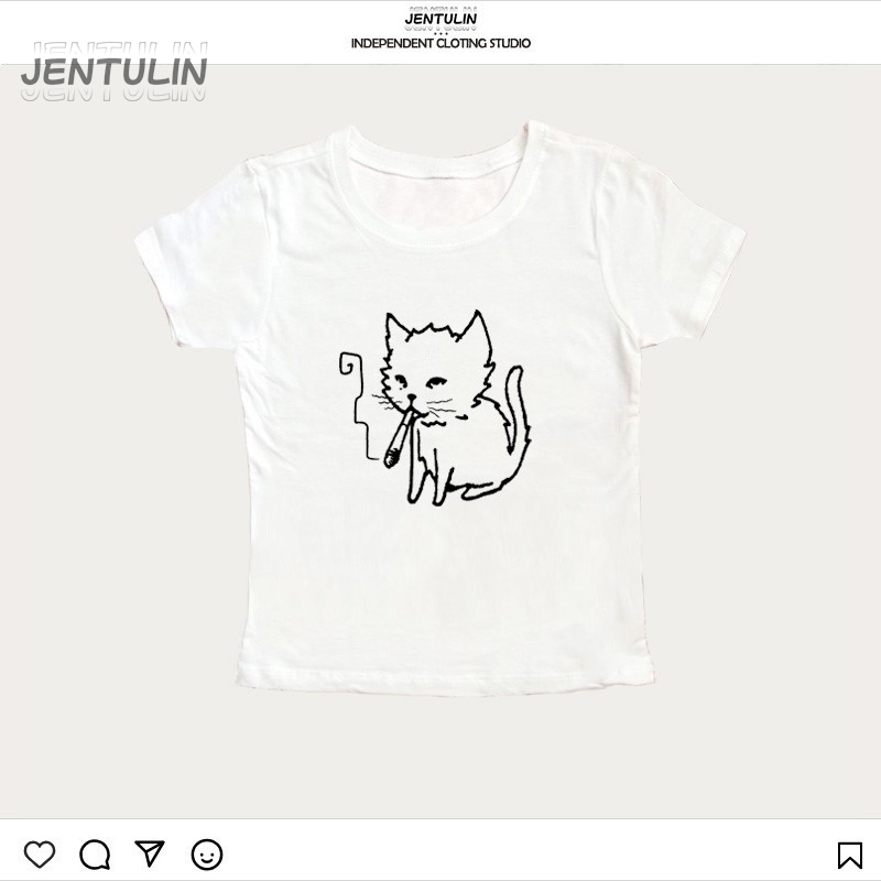 한국 스타일 Y2K 90년대 크롭탑 하라주쿠 스트릿웨어 - Y2K Graphic Baby Tee Crop 리뷰 및 가격