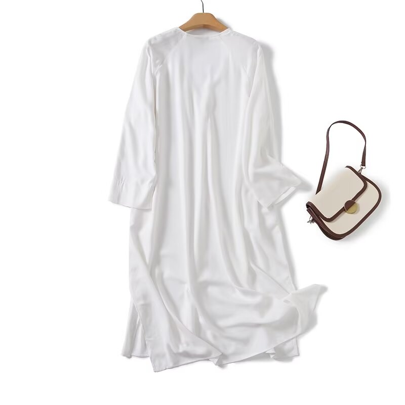 Dave & Di 모로코 레트로 린넨 롱 셔츠 스타일, - Casual Loose Linen Shirt Dress 리뷰 및 가격