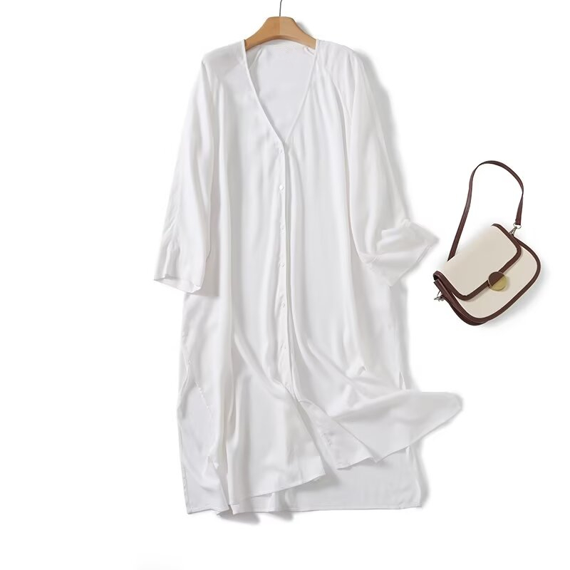 Dave & Di 모로코 레트로 린넨 롱 셔츠 스타일, - Casual Loose Linen Shirt Dress 리뷰 및 가격