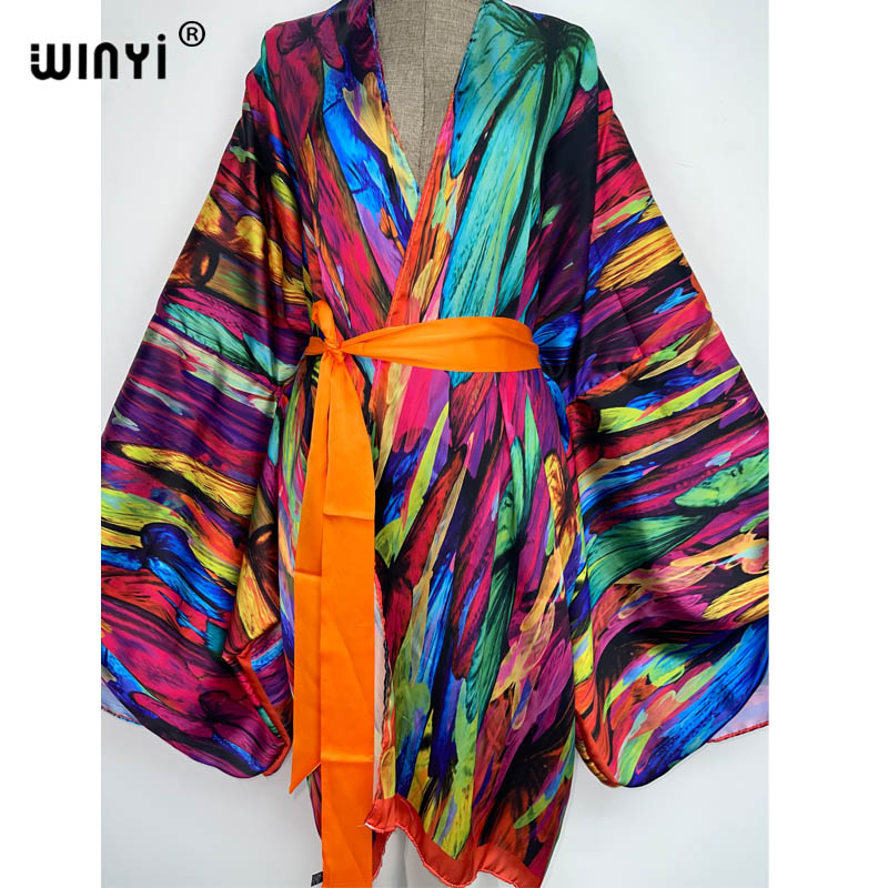 WINYI 여성용 우아한 비치 비키니, 보헤미안 컬러  - Boho Summer Beach Maxi Dress 리뷰 및 가격
