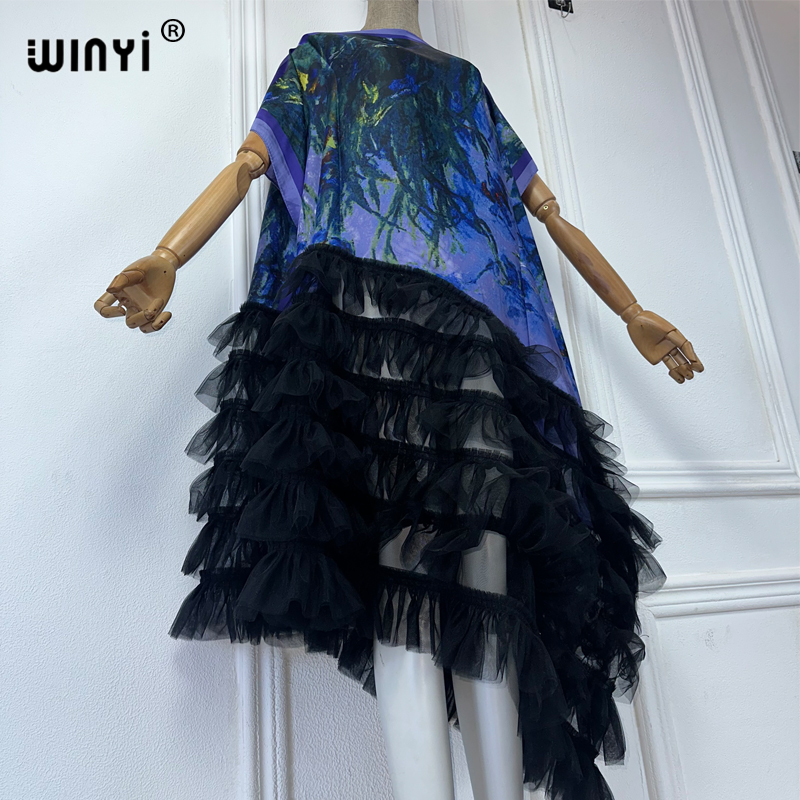 WINYI 아프리카 의류 플러스 사이즈 여성 패션 보헤 - Boho Summer Beach Maxi Dress 리뷰 및 가격