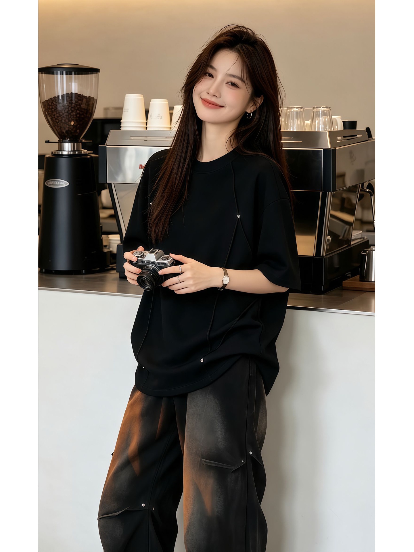 미국 스타일의 캐주얼하고 멋진 남성용 여름 반팔 티셔츠 - Jeans 리뷰 및 가격