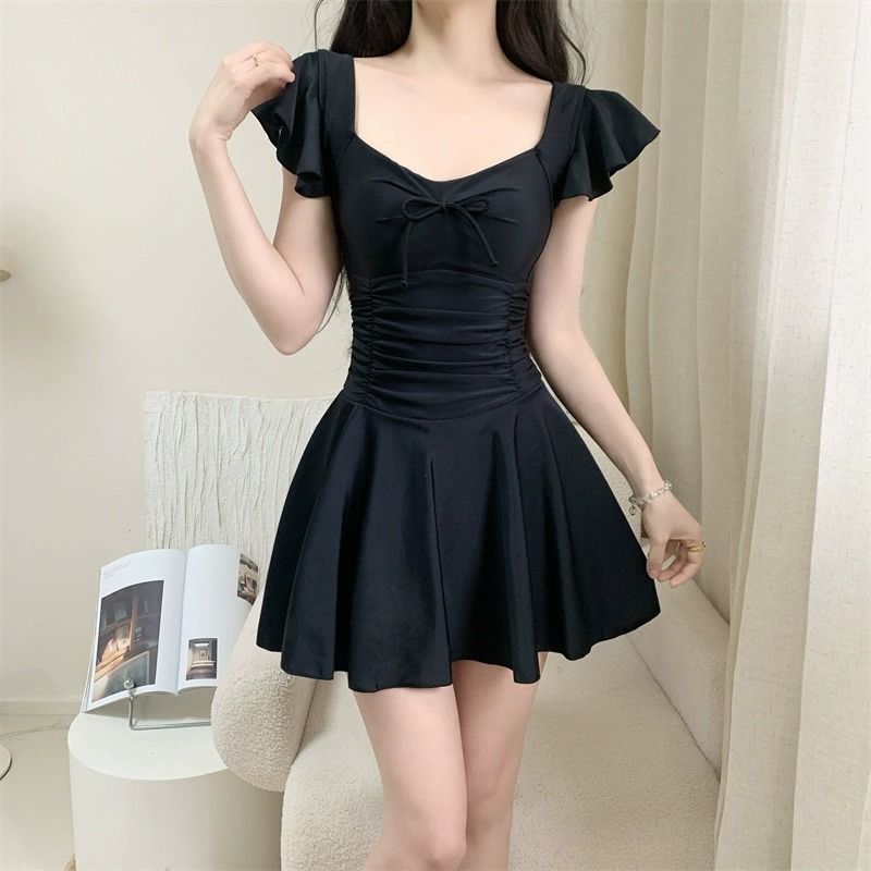 2026 신상 여성 스커트형 수영복 반팔 복부 보정 패 - Skirts 리뷰 및 가격